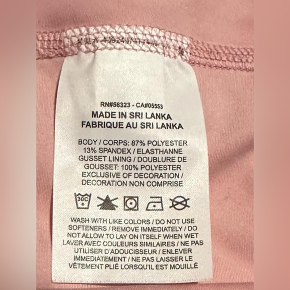 NIKE Dri-Fit Size 2XL Pink Leggings EUC - Picture 7 of 8